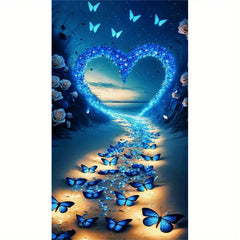 Love Beach Diamond Painting Set - DIY Art Decoration