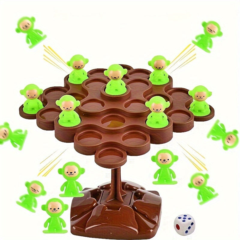 Halloween Monkey Balance Tree Puzzle Toy
