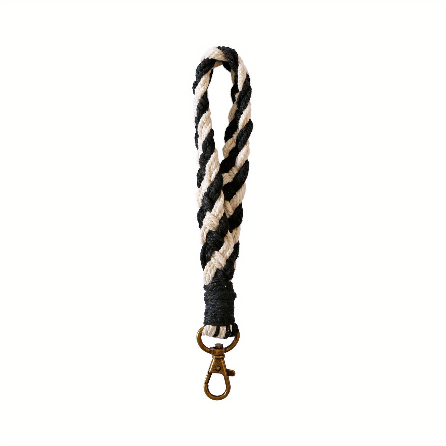 Boho Macrame Wristlet Keychain for Girls