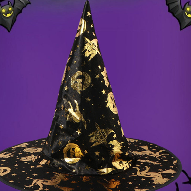Bronzing Halloween Hat For Men Women Unisex Hat Christmas For Her Party