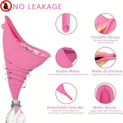 Silicone Urinal Funnel Camping Traveling