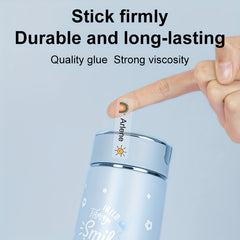 Custom Name Tag Stickers - Personalize Your Belongings!