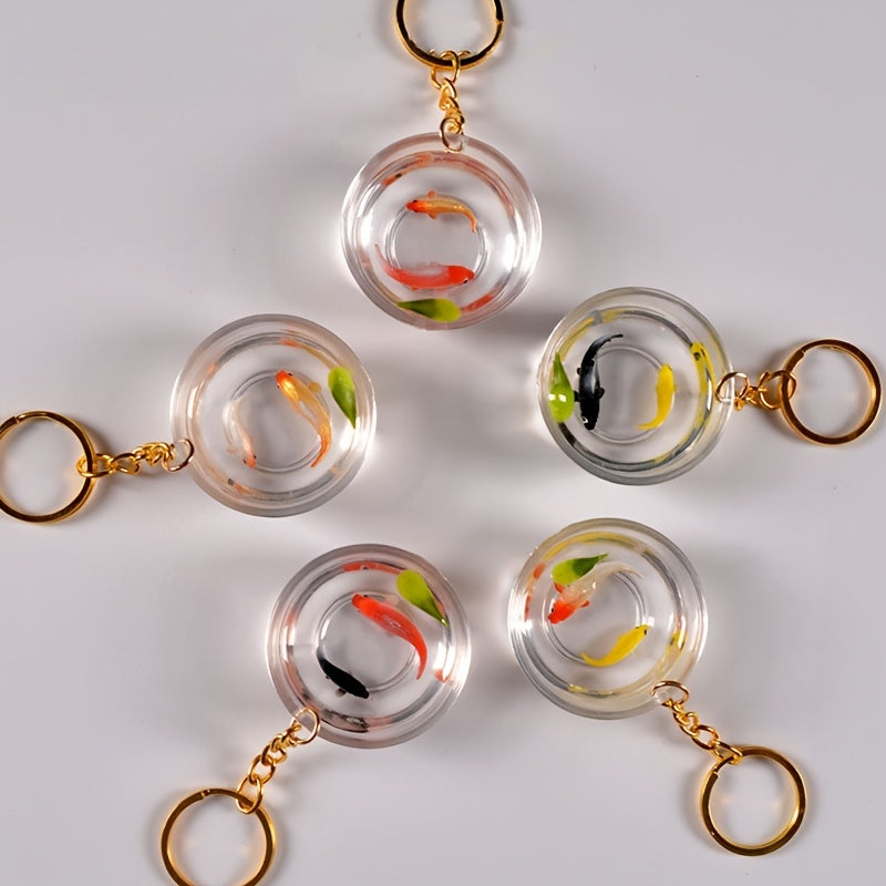 Lucky Koi Keychain Unique and Birthday Gift Idea