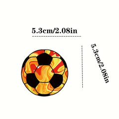 100pcs Soccer Stickers Vinyl Waterproof Stickers For Water Bottles Luggage