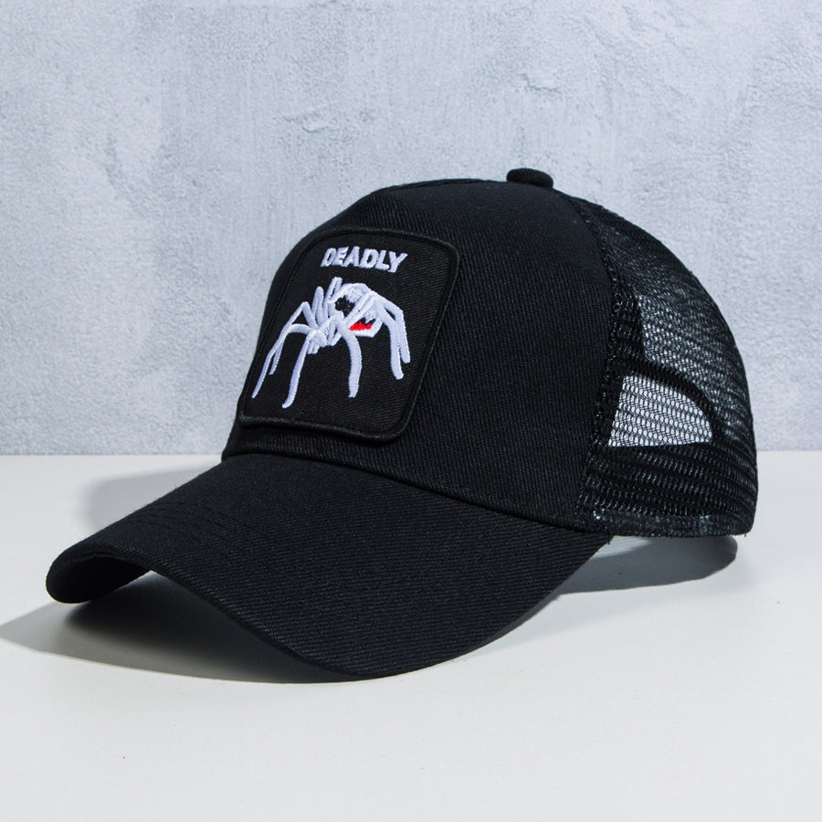 Personality Animal Pattern Embroidered Baseball Cap Men's Summer Sunscreen Sunsh