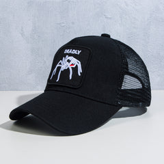 Personality Animal Pattern Embroidered Baseball Cap Men's Summer Sunscreen Sunsh