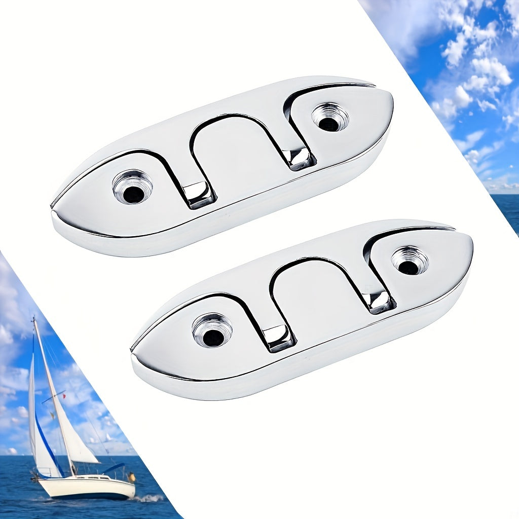 Marine Yacht Hardware Folding Rope Pile SS316 Stainless Steel
