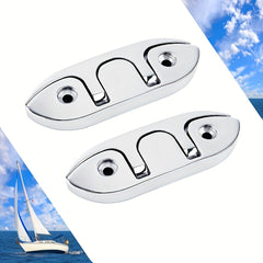 Marine Yacht Hardware Folding Rope Pile SS316 Stainless Steel