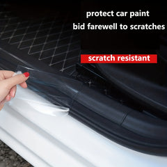Clear Leather Protective Film Car Bumper Hood Paint Protective Sticker