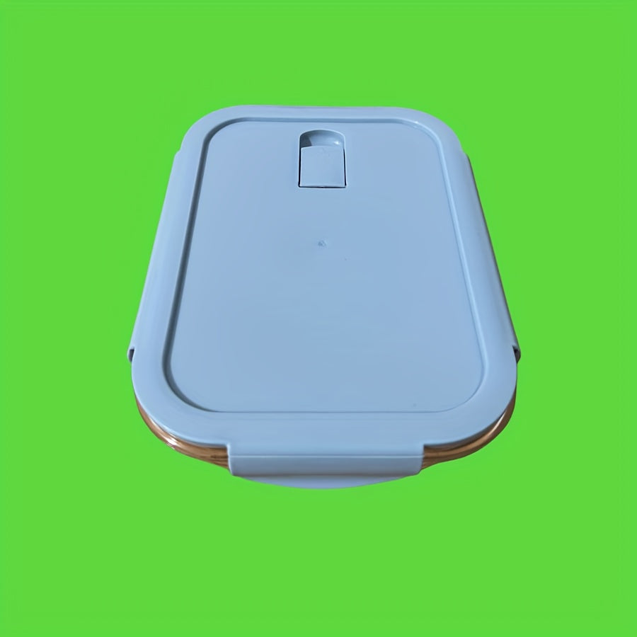 Glass Lunch Box With Lid Bento Box Fresh keeping Box For Office Worker Student