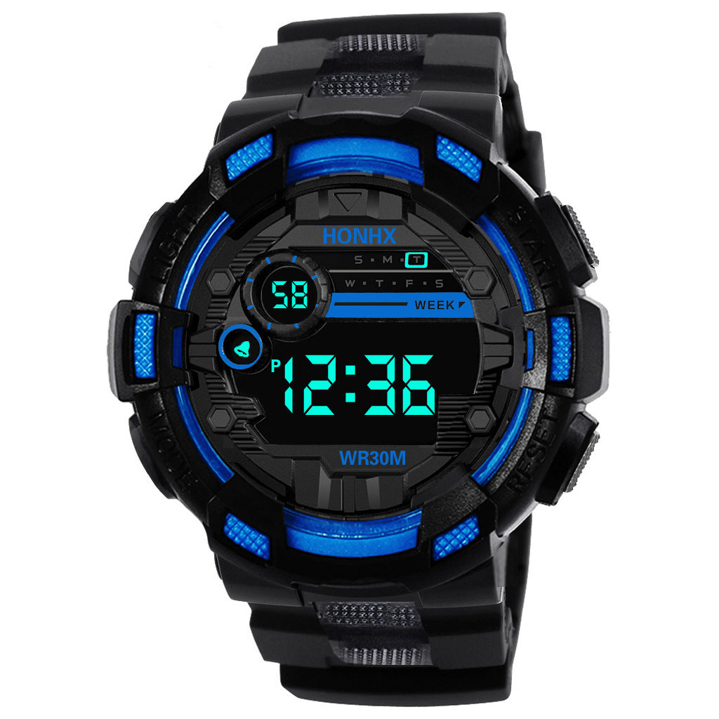 Girls Casual Digital Watch with Silicone Band