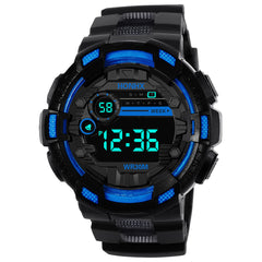 Girls Casual Digital Watch with Silicone Band