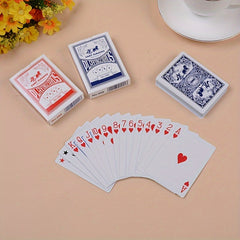 Card Carriage Pattern Wide Poker Card Table Game Toy Props