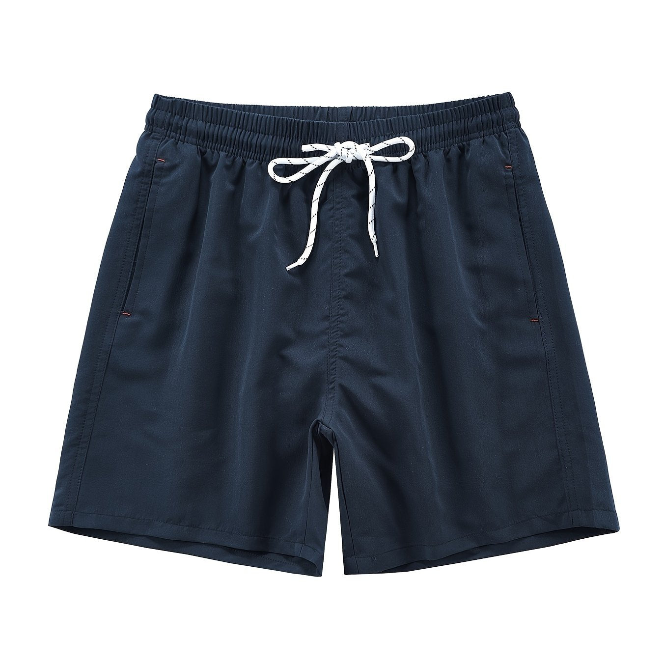 Men's Drawstring Beach Shorts with Pockets