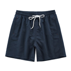 Men's Drawstring Beach Shorts with Pockets