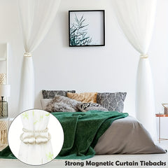 Modern Magnetic Curtain Tieback Gourd Buckle for Home Decor