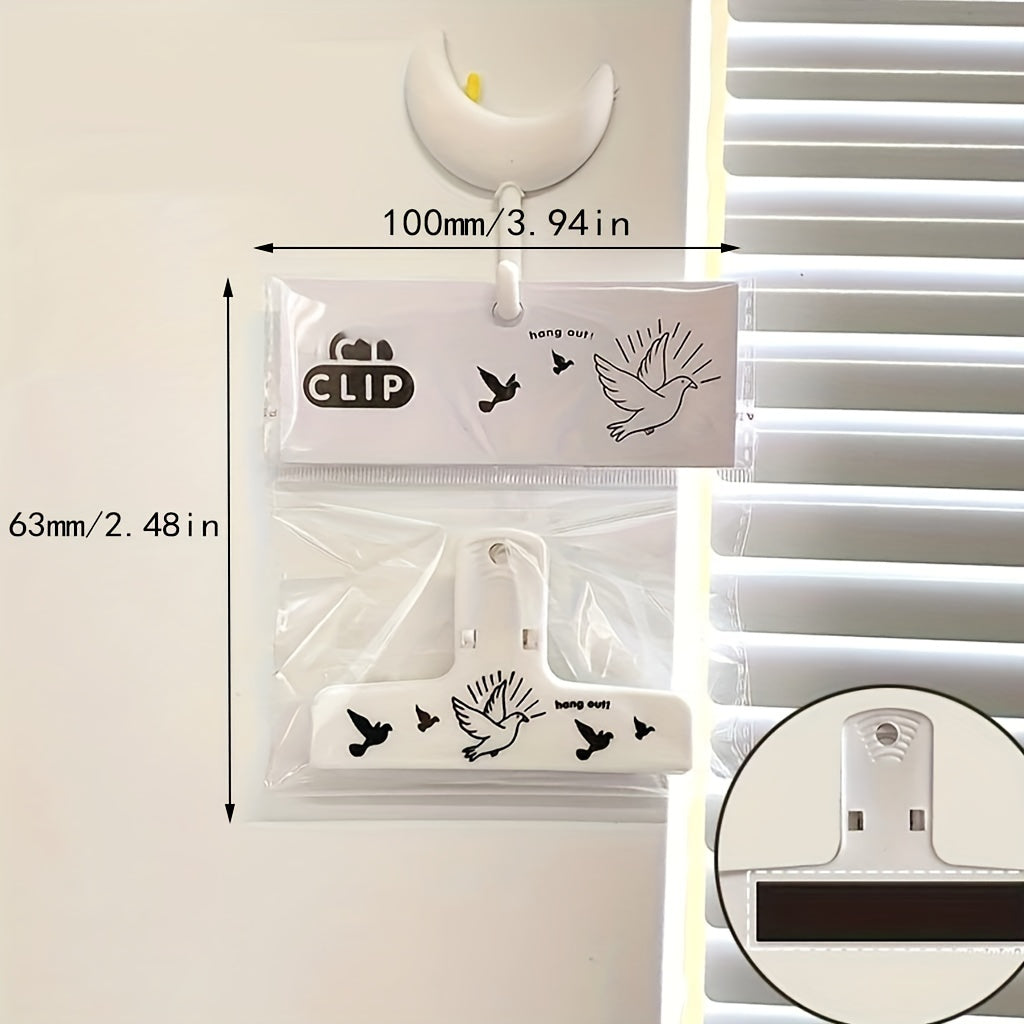 Creative Minimalism Magnet Office Journal Clip 4pcs