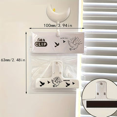 Creative Minimalism Magnet Office Journal Clip 4pcs