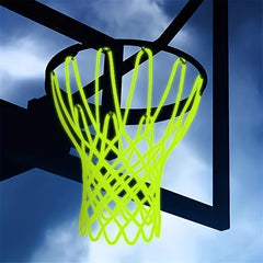 Luminous Basketball Net Night Light Solar Energy Nylon Outdoor Portable