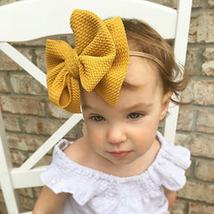 Bow Elastic Headbands for Baby Toddler Girls