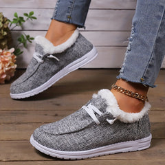 Winter Snow Boots Women's Ankle Boots Non Slip Warm Plush Shoes