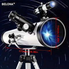 HD Astronomical Monocular Telescope for Stargazing