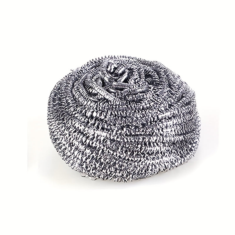 Steel Wire Ball Brush Pot Dish Kitchen Cleaner Kitchen Accessories
