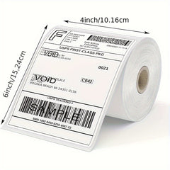 Thermal Address Label Stickers 10 16X15 Self Adhesive for Stores