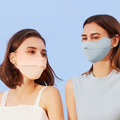 Women's Sunscreen Ice Silk Face Mask - Anti UV Cycling Dust Mask