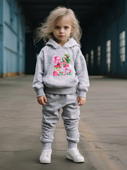 OERYUI Girls Boys Christmas Girls & Presents Print Hoodies Pants Set