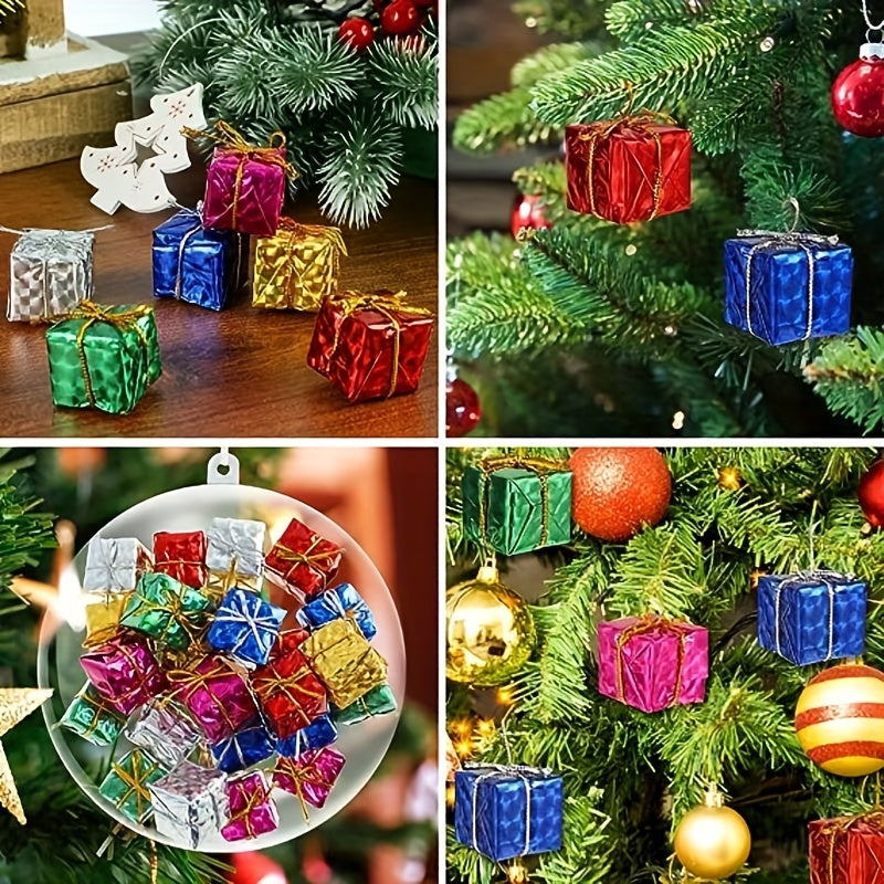 12pcs Christmas Tree Decorations Small Hanging Decorations for Party