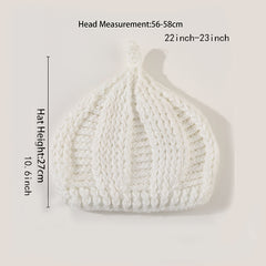 Women's Winter Beanie Hat Warm Knit Crochet Skull Cap