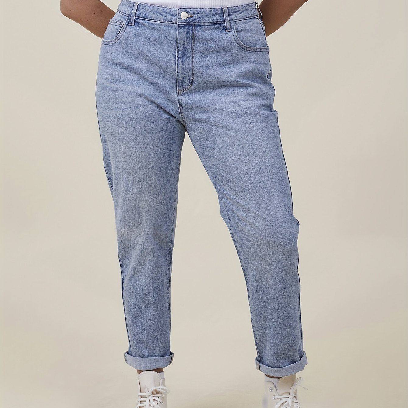 High Rise Stretch Skinny Jeans