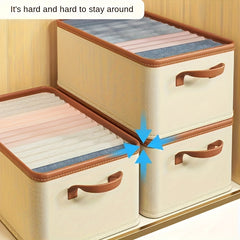 Waterproof Clothing Storage Box with Pu Edged - Multiple Sizes