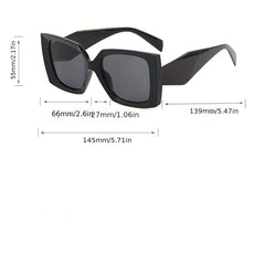 Men's Polygonal Sunglasses Large Frame Polarized Eyewear