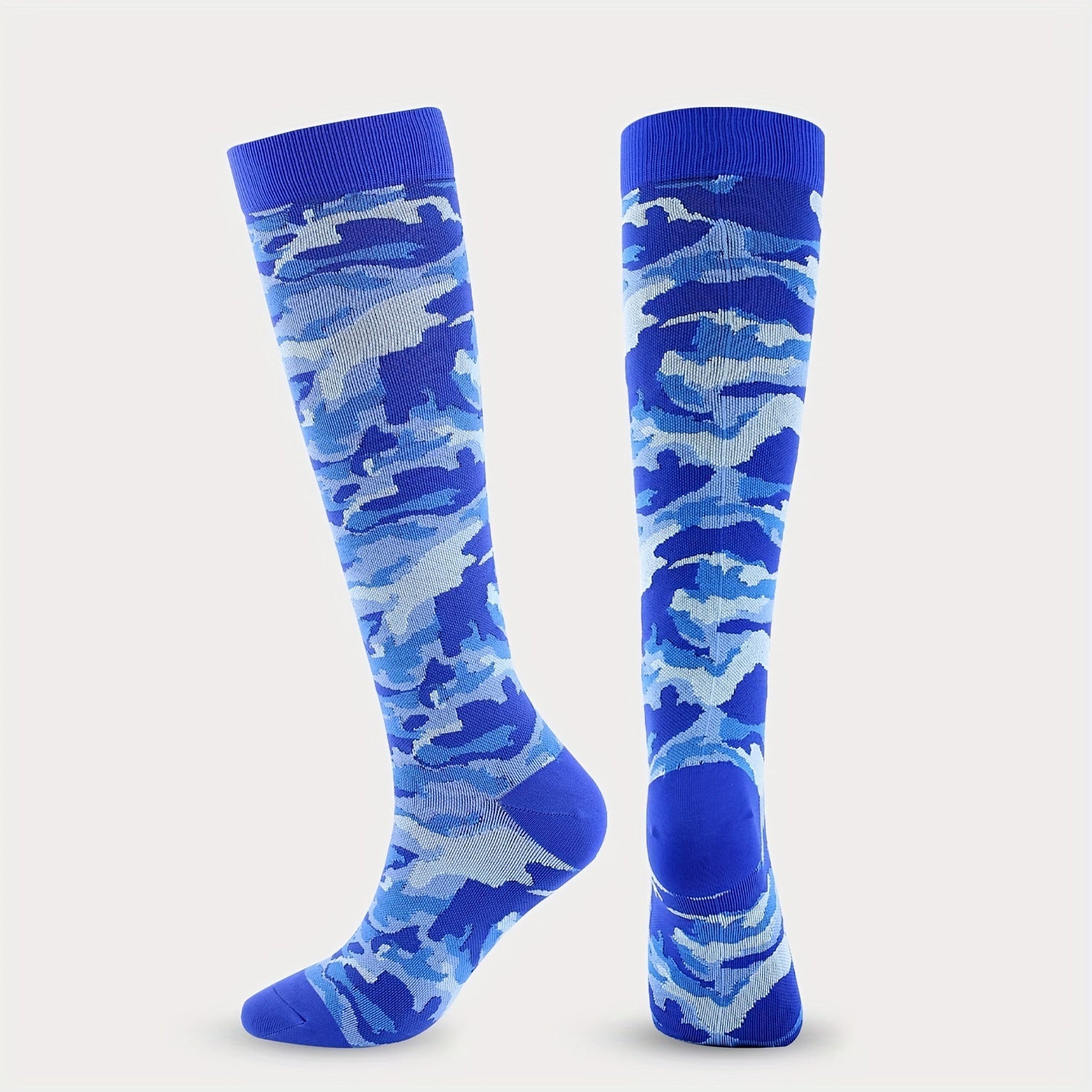 3 Pairs Colorful Compression Socks for Men & Women