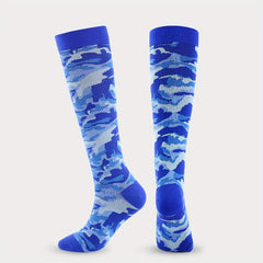 3 Pairs Colorful Compression Socks for Men & Women