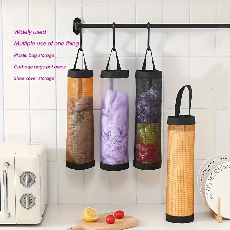 Foldable Hanging Garbage Bag Storage Organizer