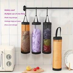 Foldable Hanging Garbage Bag Storage Organizer