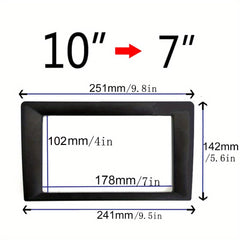2 DIN Frame Panel Mounts for Car Models Radio Android System