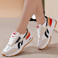 Women's Breathable Mesh Sports Shoes Low Top Running Sneakers