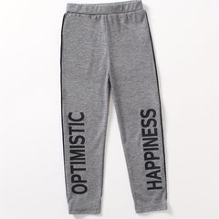 Kids Girls Leggings Contrast Binding Tights Pants For Sports Casual 4-7 Years