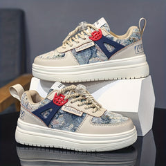 Men's Casual Sneakers Comfy Walking Skate Shoes Spring And Summer