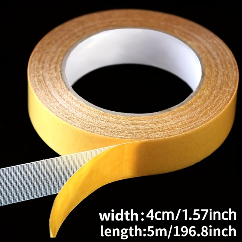 Strong Double Sided Carpet Adhesive Tape Translucent Mesh Waterproof