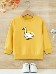 Kids 'Silly Goose' Graphic Sweatshirt