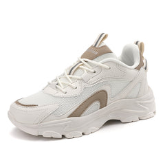 Mesh Lace-up Platform Sneakers Women's Footwear