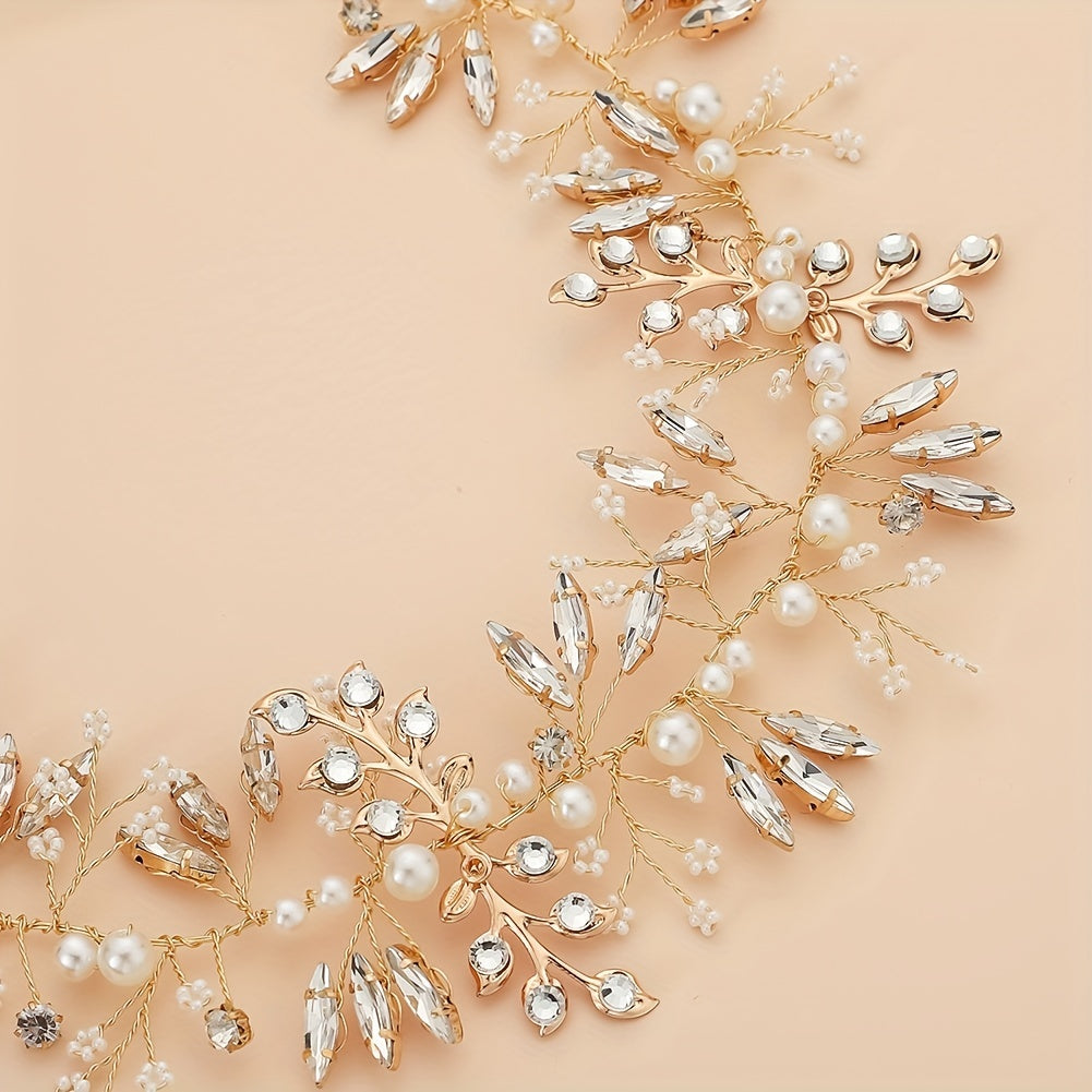 Beaded Bridal Hairband Headwear Wedding Dress Accessories