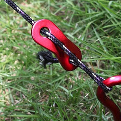 4pcs Tent Wind Rope Fixing Buckles Aluminum Alloy Rope Adjuster