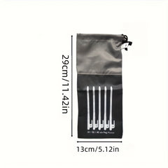 Ground Nail Storage Bag for Outdoor Camping Accessories 3 Sizes