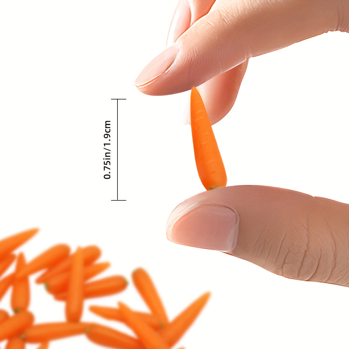 Mini Carrot DIY House Scene Accessories